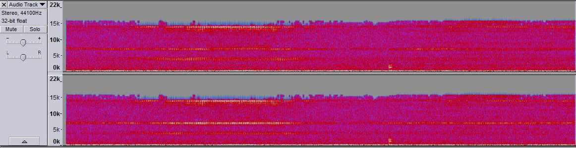 Spectrogram of YouTube Video Buzzing NS3 OLED