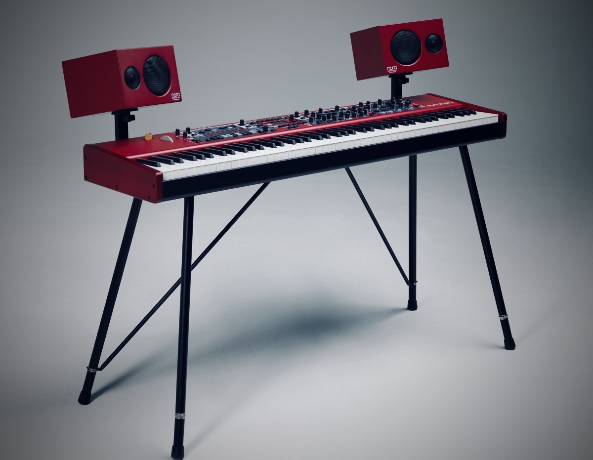 Nord Stage 3 With Piano Monitors