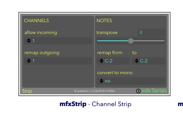 mfx Channel Strip