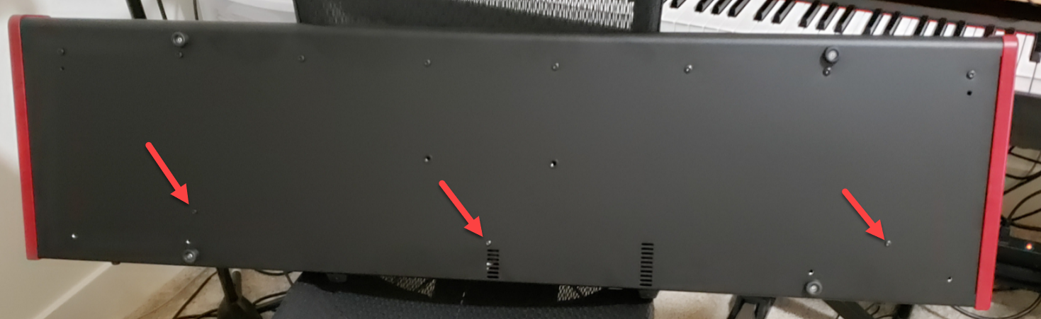 Step 1: Bottom Plate Screws