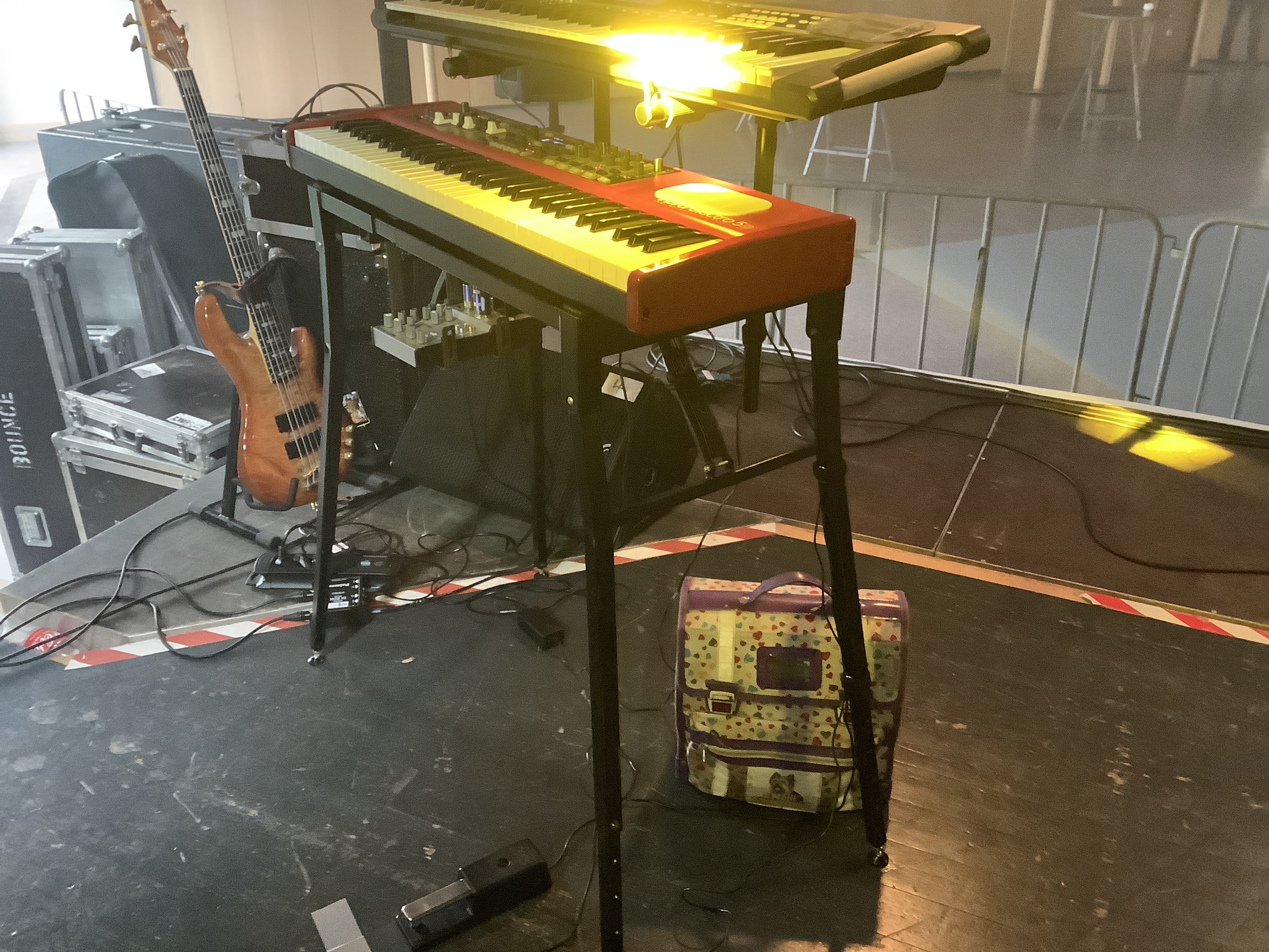 k&amp;m 18950 with NE5D 61 and korg X50
