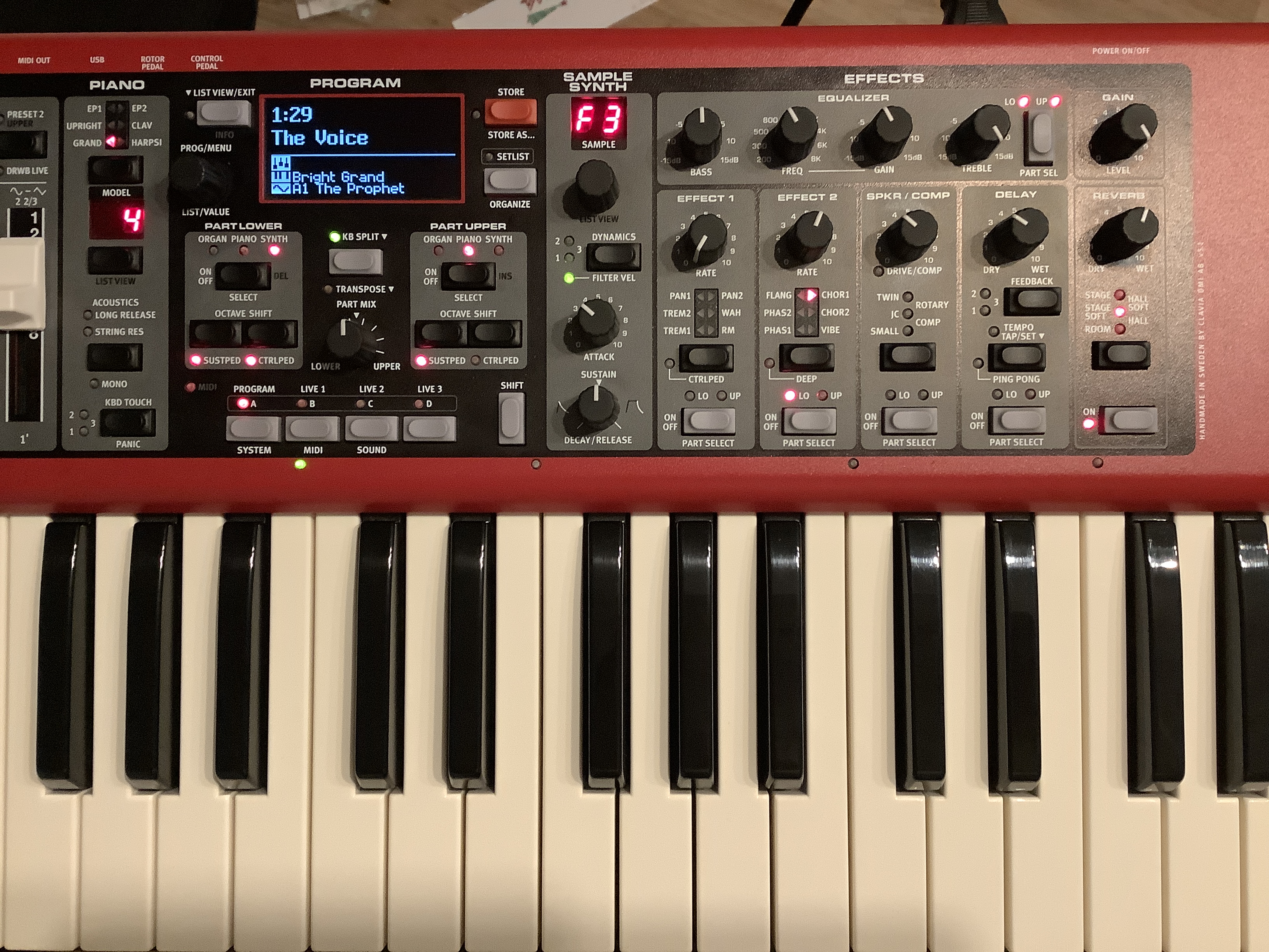 You‘re the voice - John Farnham - my settings on NE5 D