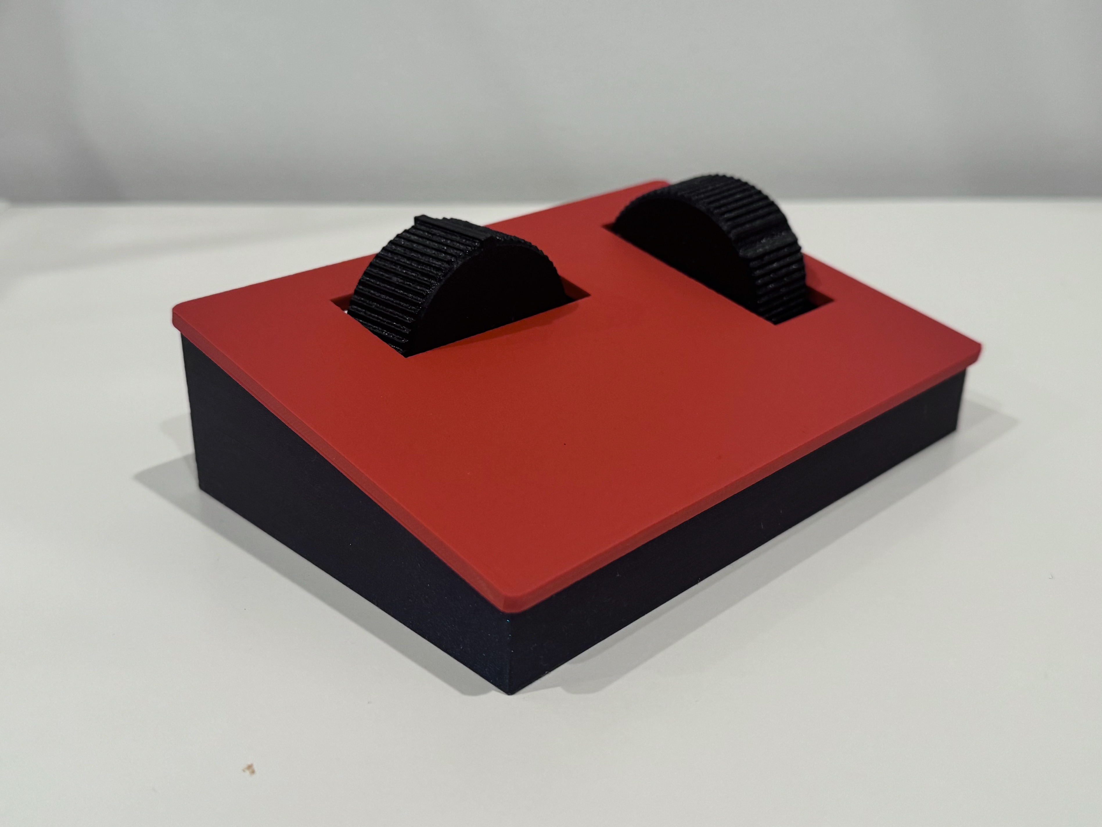 left/right pitch, mod wheel as upper/lower mix