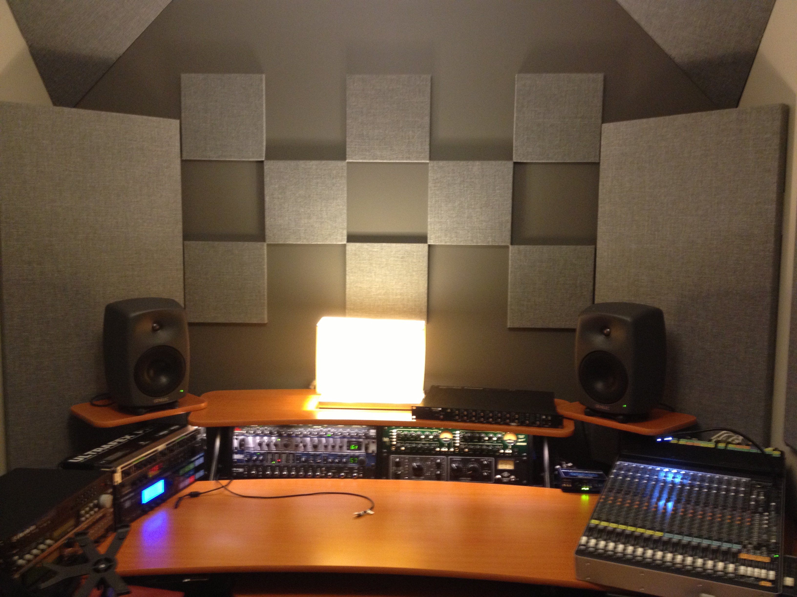 with bass trap