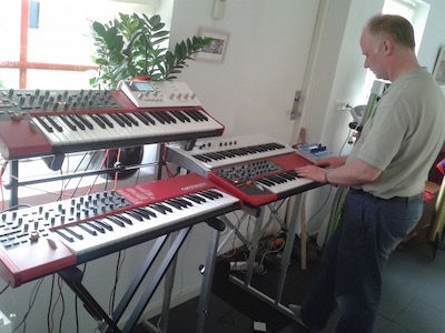 Ricard recording more tracks