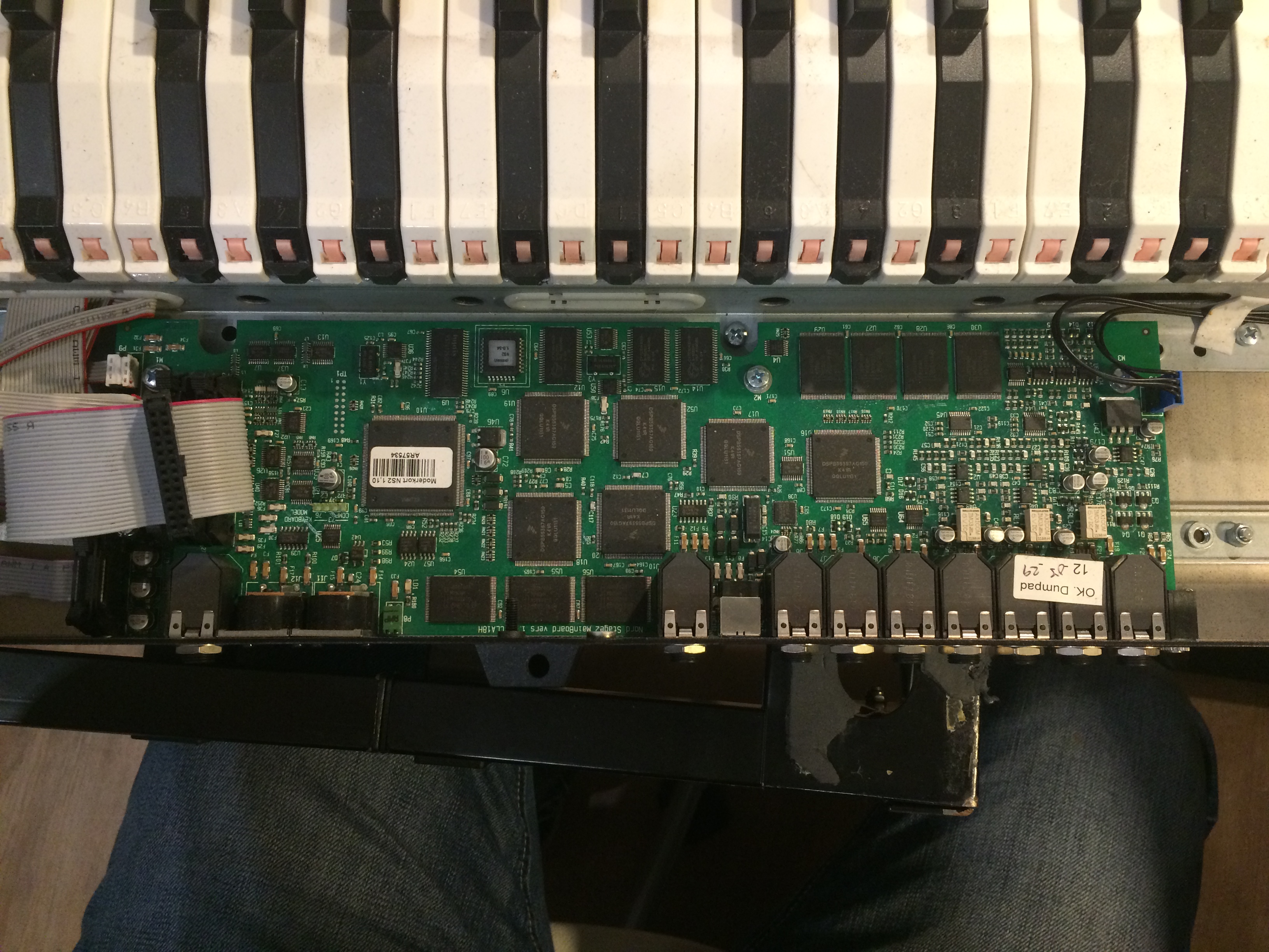 Nord Stage 2 main circuit board