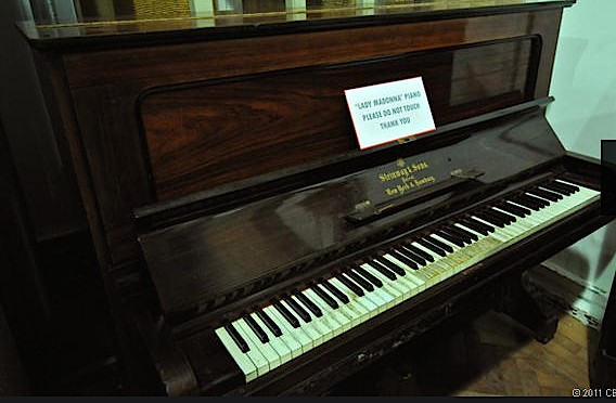&quot;Lady Madonna&quot; Steinway upright at Abbey Road Studios