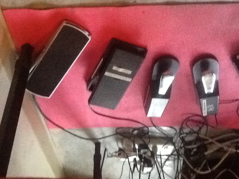 6 pedals under the C2 Nord, Prophet 08 &amp; Prophet 12