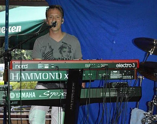 S70XS,Hamond XK1, Nord Electro 3, Neo Ventilator II Leslie